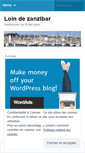 Mobile Screenshot of loindezanzibar.wordpress.com