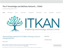 Tablet Screenshot of itkan.wordpress.com