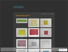 Tablet Screenshot of meghancooper.wordpress.com