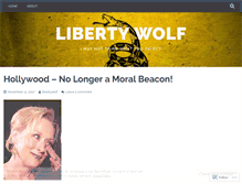 Tablet Screenshot of libertywolf.wordpress.com