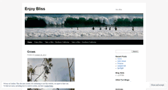 Desktop Screenshot of enjoybliss.wordpress.com