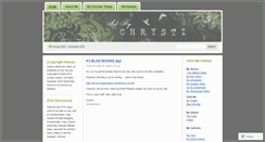 Desktop Screenshot of chrysti.wordpress.com