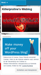 Mobile Screenshot of killerpraline.wordpress.com