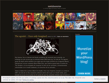 Tablet Screenshot of metalosaurus.wordpress.com