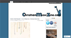 Desktop Screenshot of christianmusiczine.wordpress.com