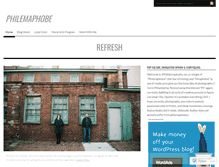 Tablet Screenshot of philemaphobia.wordpress.com
