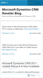 Mobile Screenshot of hostedmicrosoftcrm.wordpress.com