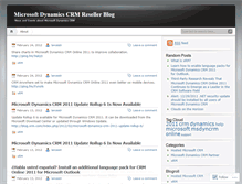 Tablet Screenshot of hostedmicrosoftcrm.wordpress.com