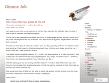 Tablet Screenshot of jobinterviews.wordpress.com
