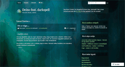 Desktop Screenshot of deinofeatdarkspell.wordpress.com