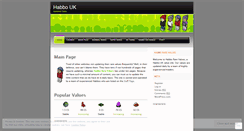 Desktop Screenshot of habbo.wordpress.com
