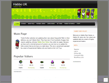 Tablet Screenshot of habbo.wordpress.com