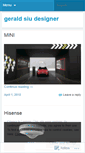 Mobile Screenshot of geraldsiu.wordpress.com