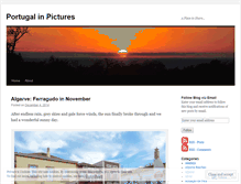 Tablet Screenshot of portugalinpictures.wordpress.com