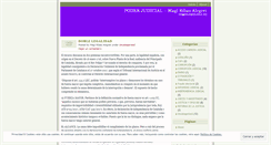 Desktop Screenshot of poderjudicial.wordpress.com