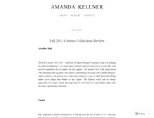Tablet Screenshot of amandakellner.wordpress.com