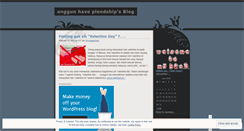 Desktop Screenshot of kinanggunsaengtyasa.wordpress.com