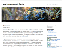 Tablet Screenshot of denis5703.wordpress.com