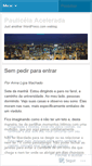 Mobile Screenshot of pauliceiaacelerada.wordpress.com
