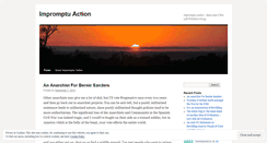 Desktop Screenshot of impromptuaction.wordpress.com