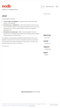 Mobile Screenshot of nodb.wordpress.com