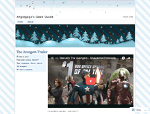 Tablet Screenshot of angiegogo.wordpress.com