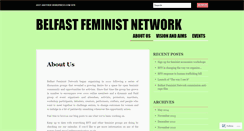 Desktop Screenshot of belfastfeministnetwork.wordpress.com
