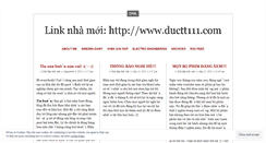 Desktop Screenshot of ductt111.wordpress.com