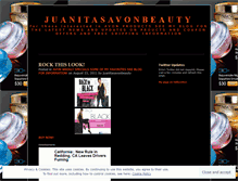 Tablet Screenshot of juanitasavonbeauty.wordpress.com