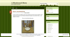 Desktop Screenshot of montessoristory.wordpress.com