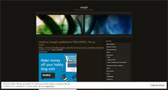 Desktop Screenshot of aangik.wordpress.com