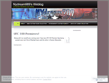 Tablet Screenshot of nydream989.wordpress.com