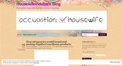 Desktop Screenshot of housewifeindubai.wordpress.com