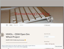 Tablet Screenshot of marcushwang.wordpress.com