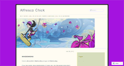 Desktop Screenshot of alfrescochick.wordpress.com