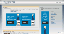 Desktop Screenshot of bijonjon.wordpress.com