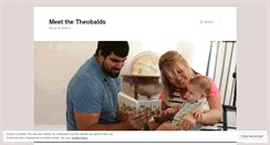 Desktop Screenshot of meetthetheobalds.wordpress.com