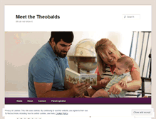 Tablet Screenshot of meetthetheobalds.wordpress.com