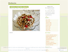 Tablet Screenshot of minikevim.wordpress.com