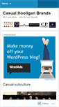 Mobile Screenshot of casualhoolbrands.wordpress.com