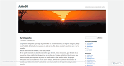 Desktop Screenshot of julio80.wordpress.com