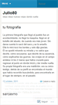 Mobile Screenshot of julio80.wordpress.com