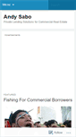 Mobile Screenshot of andysabo.wordpress.com