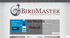 Desktop Screenshot of birdmaster.wordpress.com