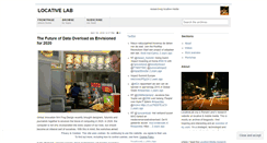Desktop Screenshot of locativelab.wordpress.com