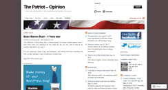 Desktop Screenshot of clermontpatriotopinion.wordpress.com
