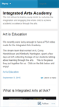 Mobile Screenshot of integratedartsacademy.wordpress.com