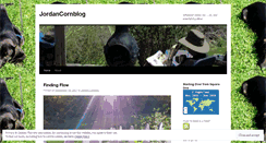 Desktop Screenshot of jordancornblog.wordpress.com