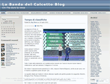 Tablet Screenshot of labandadelcalcetto.wordpress.com