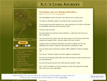 Tablet Screenshot of lymejourneykc.wordpress.com